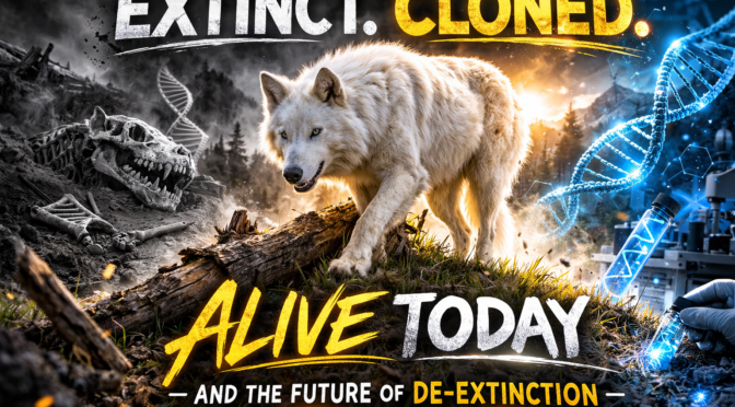 They Cloned & Brought Back A Dire Wolf! (Exclusive Video)